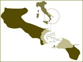 Mappa Piano Strategico Valle d'Itria - clicca per ingrandire