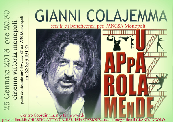 U apparolamende con Gianni Colajemma U apparolamende con Gianni Colajemma